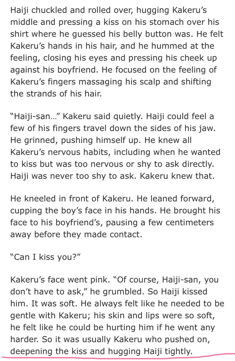 Kakehai Fluff Example
